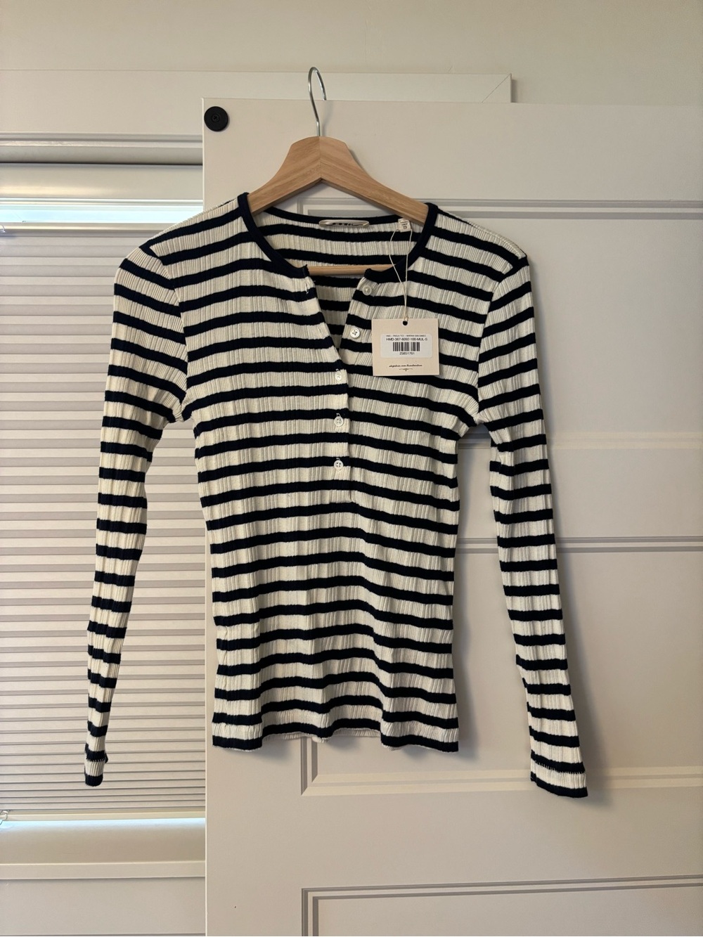 Doen NWT Paola stripe top